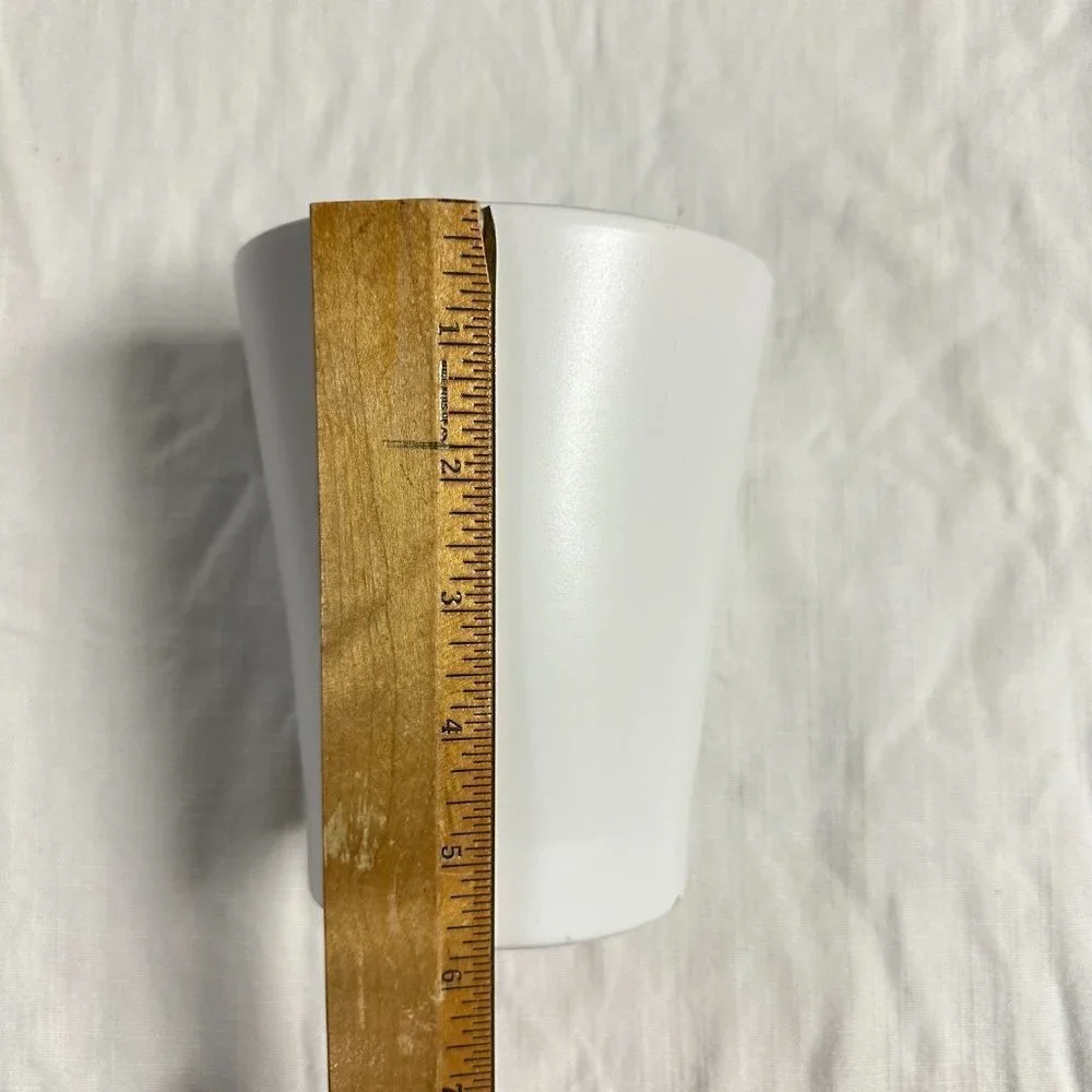 Matte White Planter Pot